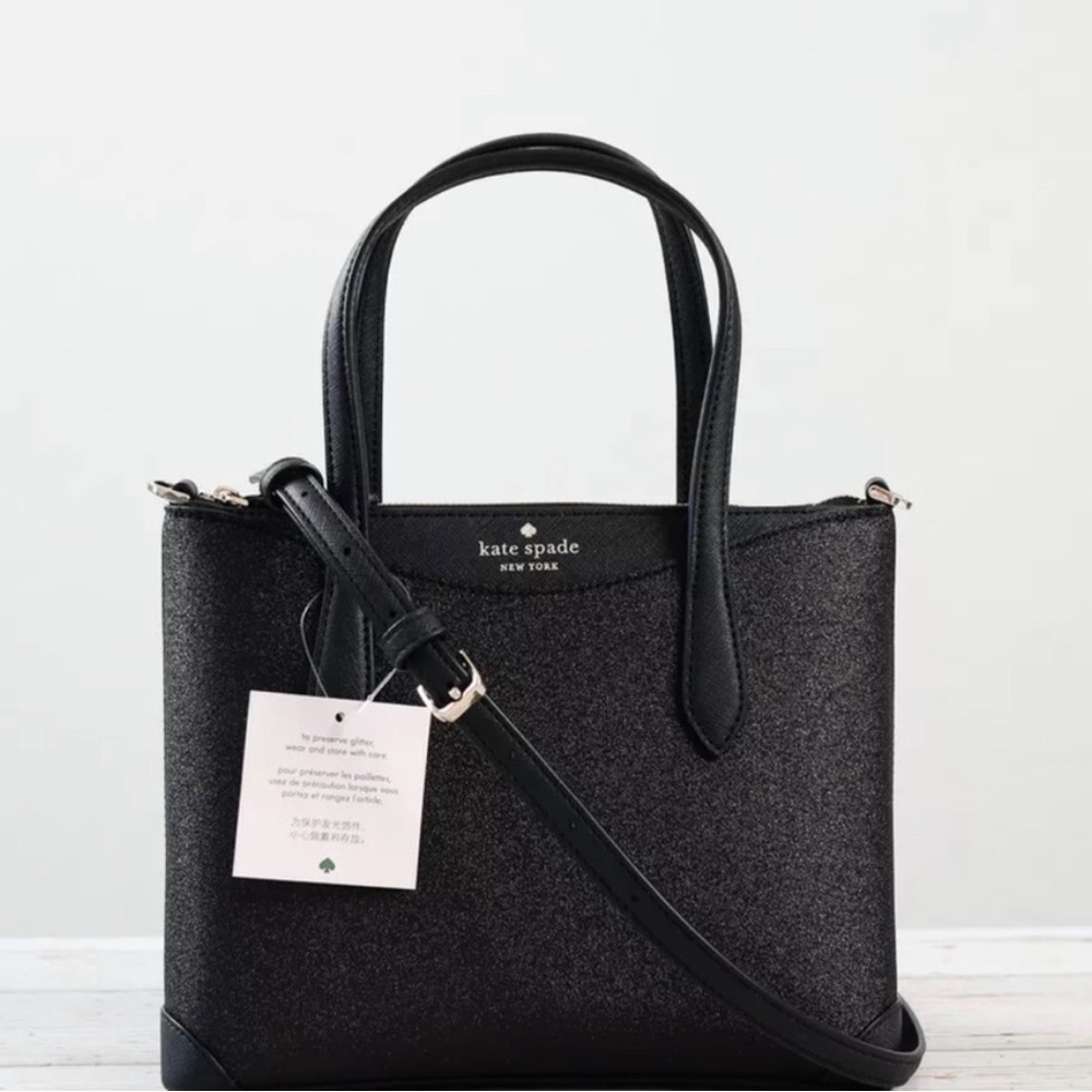 NWOT Kate Spade Shimmy Glitter Satchel Crossbody
